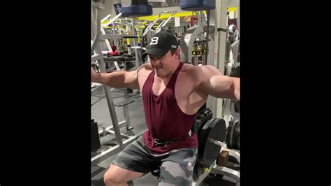 Ifbb Pro Martin Fitzwater Chest Training Armbrust Pro Gym Youtube