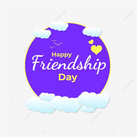 Friendship Day Card Happy Vector Friendship Day Happy Friendship Day