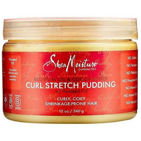 Shea Moisture Red Palm Oil And Cocoa Butter Curl Stretch Pudding 12oz Beauty Depot O Store