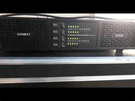 Sanway Audio D K Fp Q Power Amplifier For Super Power Subwoofer