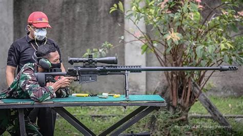 dua satuan elite indonesia diketahui menggunakan anti material rifle