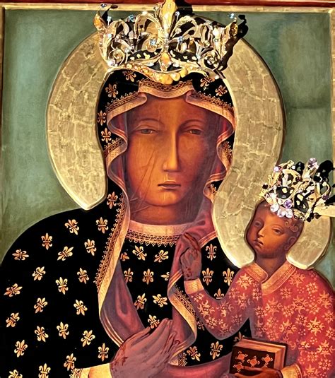 Our Lady Of Mercy The Enigmatic Black Madonna Of Jasna Gora Rose