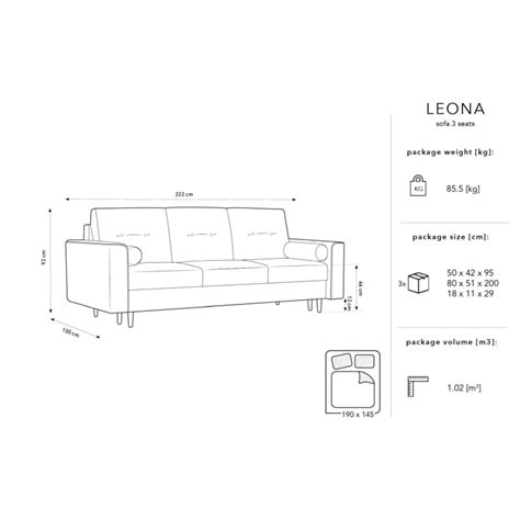 Sitzer Ausklappbares Sofa Mit Bettkasten Aus Samt K Nigsblau Leona