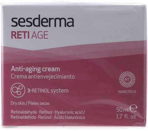 Anti Aging 3 Retinol Face Cream For Dry Skin SesDerma Laboratories