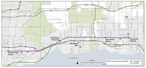 Scarborough Bus Routes Map