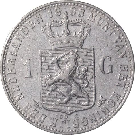 Nederland Wilhelmina 1890 1948 1 Gulden 1898 Catawiki