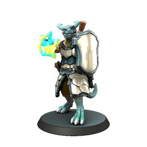 Kobold Armoror Artificer Base Made With Hero Forge