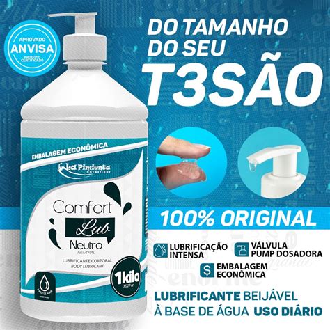 LUBRIFICANTE ÍNTIMO BASE DE ÁGUA BEIJÁVEL NEUTRO OU SABORES PARA SEXO VAGINAL ANAL ORAL