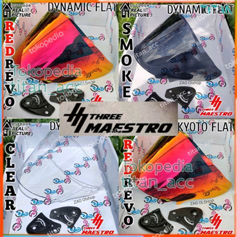 Jual Kaca Helm Visor Open Venom Flat Ach Kyt Kyoto Ink Dynamic