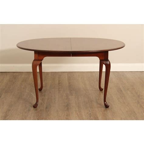 Pennsylvania House Queen Anne Style Cherry Extendable Dining Table Chairish