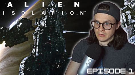 Horror Game Wimp Starts Alien Isolation First Playthrough Youtube