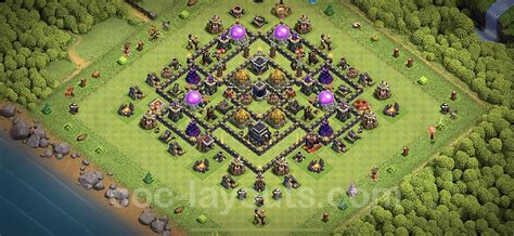 Th Base Design Clash Of Clans Town Hall War Base Design Th