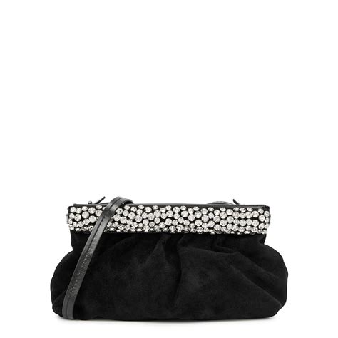 Isabel Marant Étoile Isabel Marant Luzes Embellished Suede Cross Body