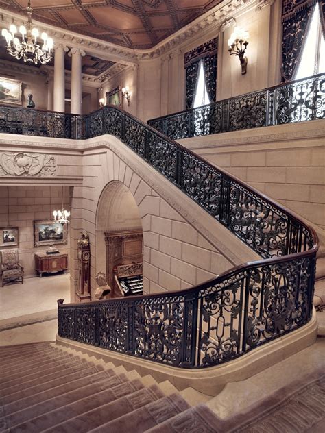 Grand Estates 101 — Henry Clay Frick House, Staircase.