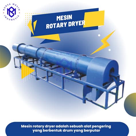 Jual Mesin Pengering Rotary Dryer Pengering Aneka Bubuk Gabah Jagung