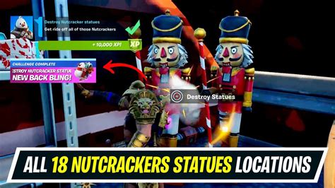 All 18 Nutcracker Statues Locations Destroy Nutcracker Statues In