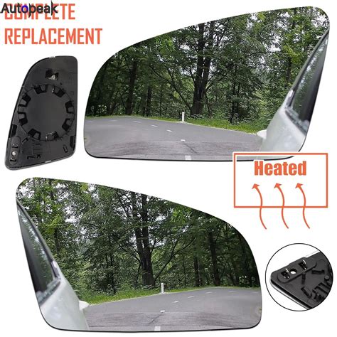 Espejo Retrovisor De Cristal Calefactado Para Coche Accesorios De Gran