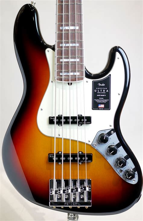 Fender American Ultra Jazz Bass V Ultraburst Mikigakki