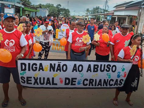 Encerramento Da Campanha Do Maio Laranja Em Envira Protegendo Nossas