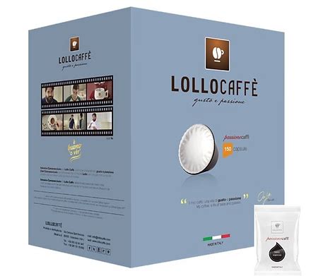 70 CAPSULES DE CAFE LOLLO MISCELA NERA COMPATIBLES CAFFITALY