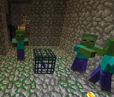 Minecraft Spawner De Zombies Et Pas Un Seul Coffre Zombies