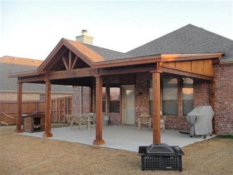 Open Gable Style Wood Patio Cover Designs — Randolph Indoor And Outdoor Design