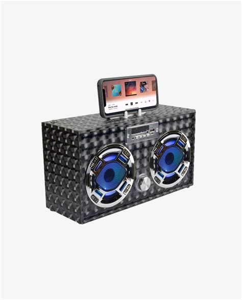 Black 3d Boombox Trend Tech Brands