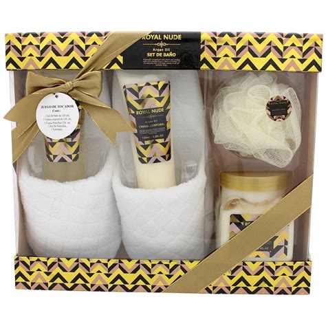 Set de baño Royal Nude argan oil 1 paquete con 5 pzas Walmart