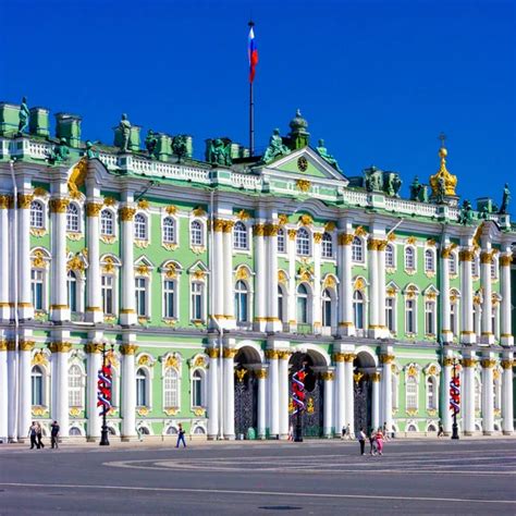 Hermitage Museum in Winter Palace — Stock Photo © Rostislavv #13811921