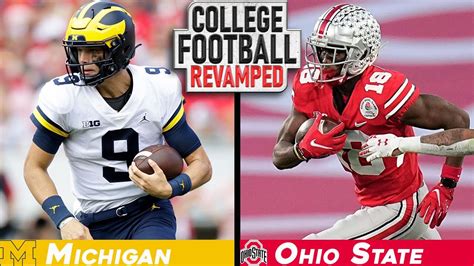 Michigan Wolverines Vs Ohio State Buckeyes Week 13 Ncaa Football 14 Revamped Simulation Win