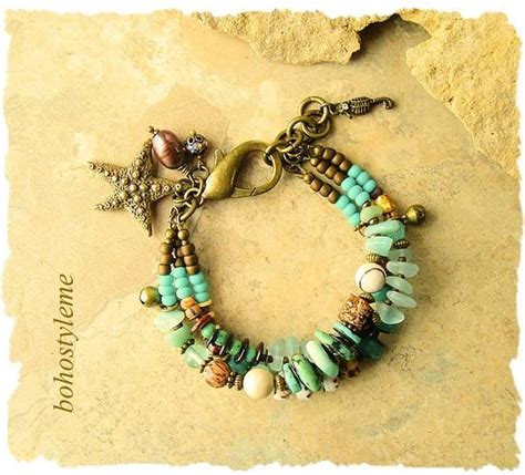 Bohemian Bracelets Bohemian Jewelry Beaded Jewelry Beaded Bracelets