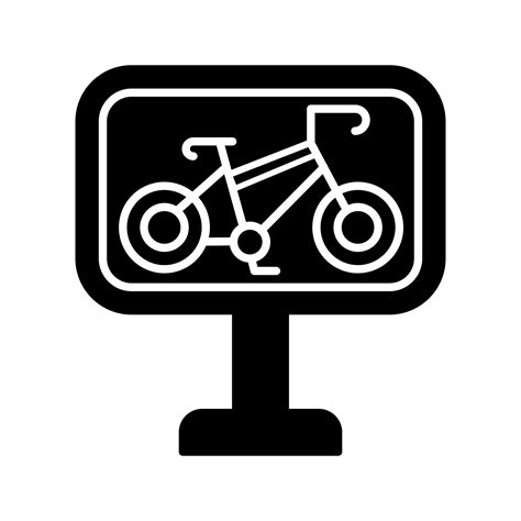 Bike Lane Vector Icon 17539079 Vector Art at Vecteezy