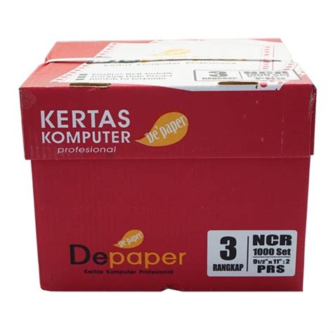 Jual Kertas Continuous Form Depaper X Ply Prs Ncr Shopee