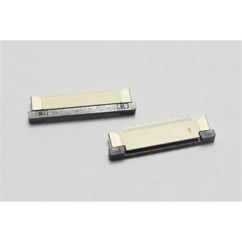 China FPC FFC Connector Horizontal SMT ZIF Type Lower Contact SMT Type