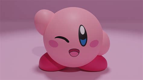 Artstation Kirby Render