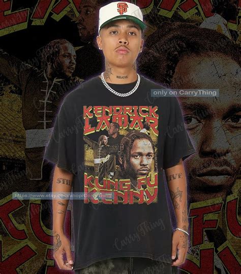 Kendrick Lamar Kung Fu Kenny Vintage S Raptees Hip Hop Rnb Shirt