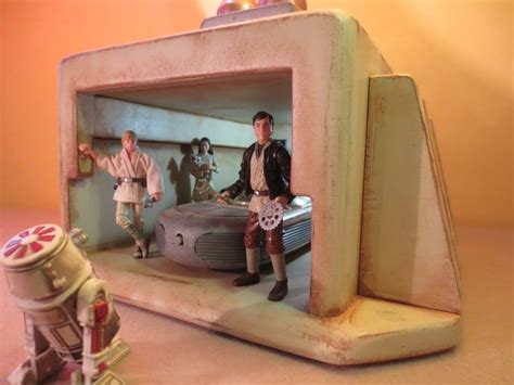 Pin By Daniel Miller On Star Wars Custom Wood Roof Miniature Model