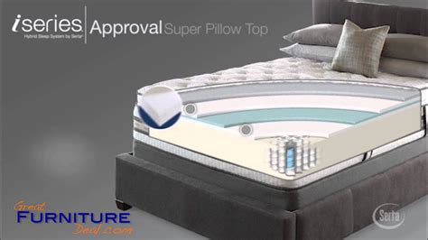 Serta Mattress Iseries Approval Super Pillow Top By