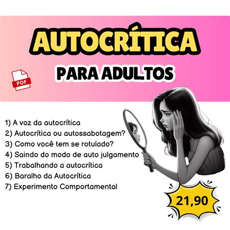 O Que É Autocrítica - Combo Trabalhando a Autocrítica