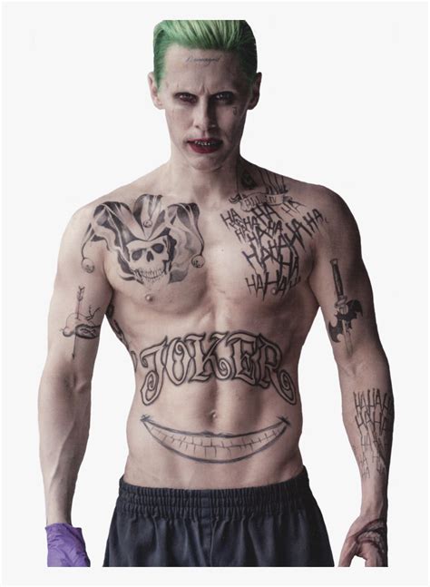 Joker Png - Suicide Squad Joker Tattoos, Transparent Png , Transparent ...