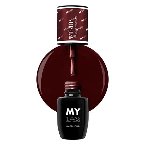 UV Nagellack My Classy Burgundy MylaQ De