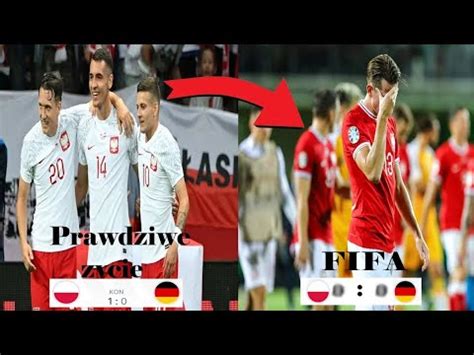 Fifa Eksperymenty Boty Zagra Y Za Mnie Mecz Polska Niemcy I Sta O