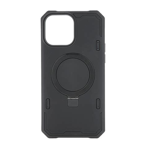 Defender Mag Ring Case For Iphone Pro Max Black Cerbo