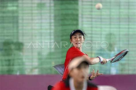 Soft Tenis Ganda Putri Indonesia Raih Perunggu Antara Foto