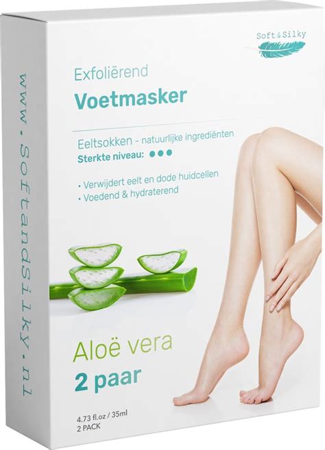 Soft Silky Eeltsokken 2 Pack Voetmasker Foot Peel Mask Eelt