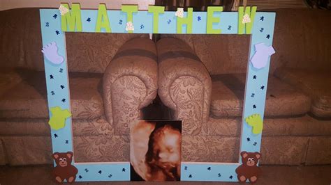 Teddy Bear Baby Shower Photo Booth Frame Baby Shower Photo Booth Baby