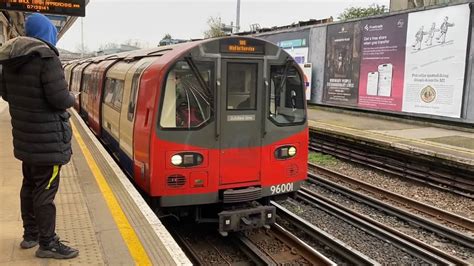 Not In Service Jubilee Line 96001 Passing Neasden Station For West Ham