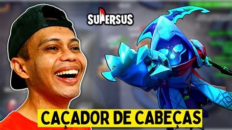 Caçador de cabeças Super Sus Gameplay Br Quem é o impostor Léo Japa