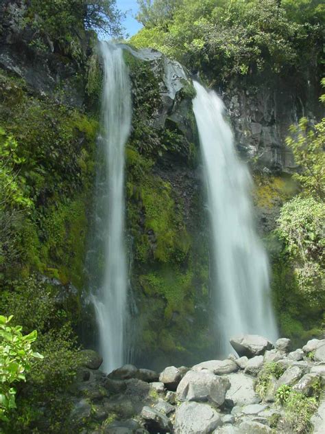 Dawson Falls - Waterfall on the slopes of Mt Taranaki