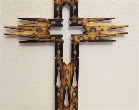 Etsy Your Place To Buy And Sell All Things Handmade Clothespin Cross Wooden Clothespins